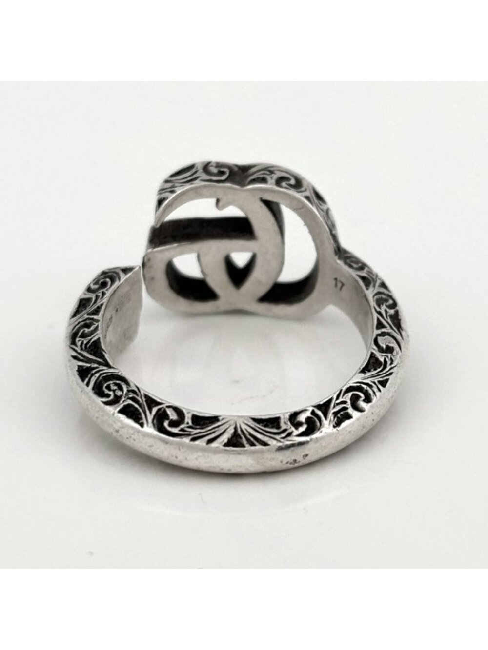 Gucci GG Marmont Ring Double Silver - Picture 4 of 6